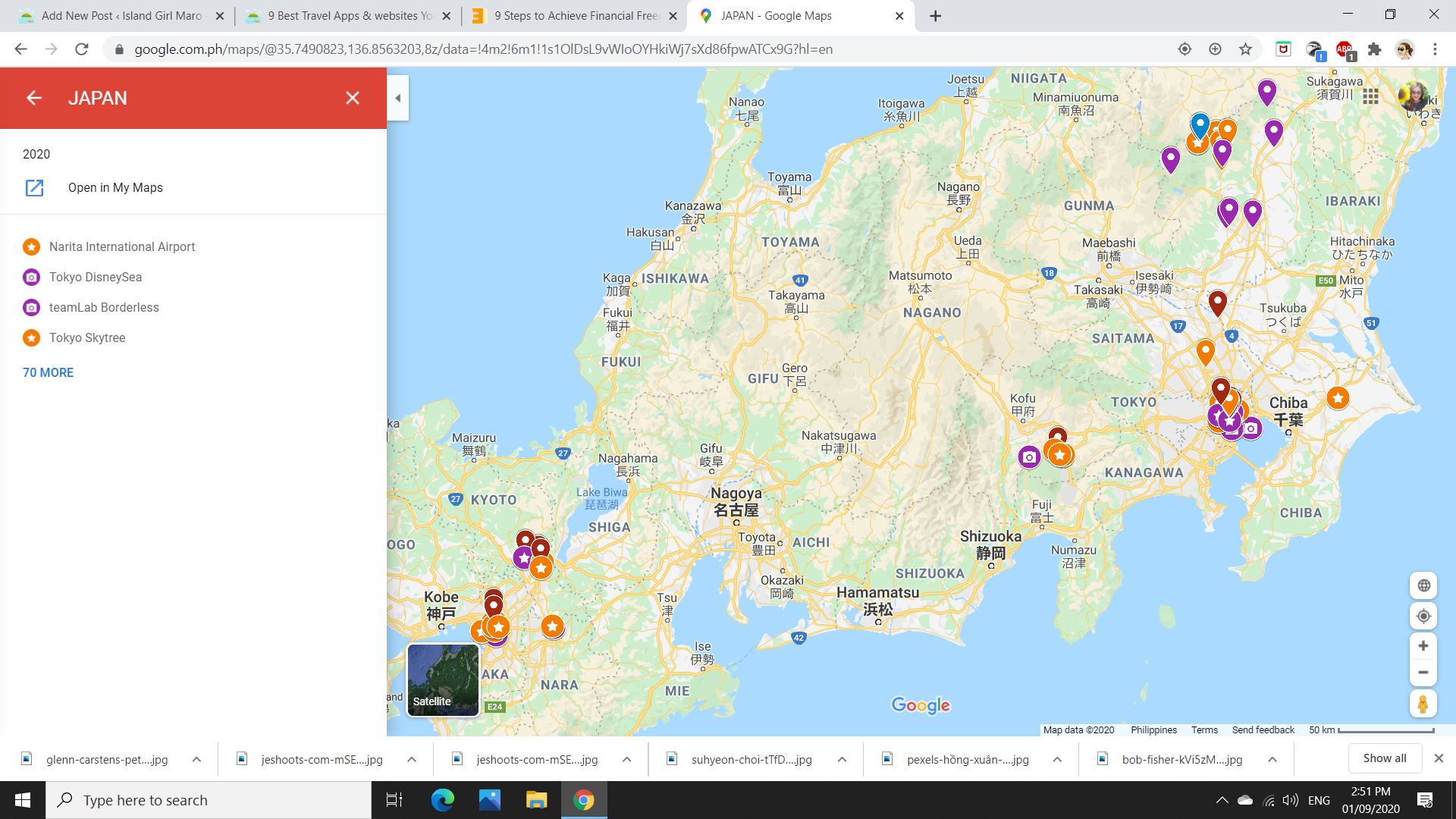 screenshot, map