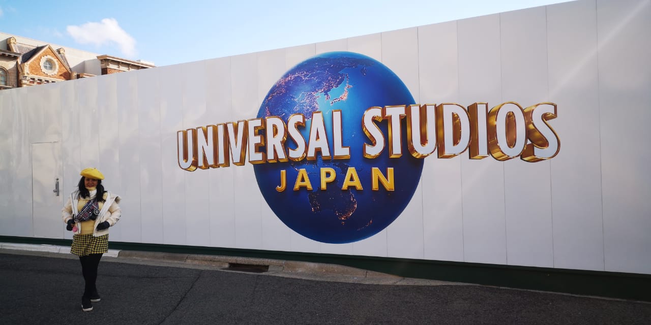 Japan Travel, Universal Studios, Billboard, Girl, Asian